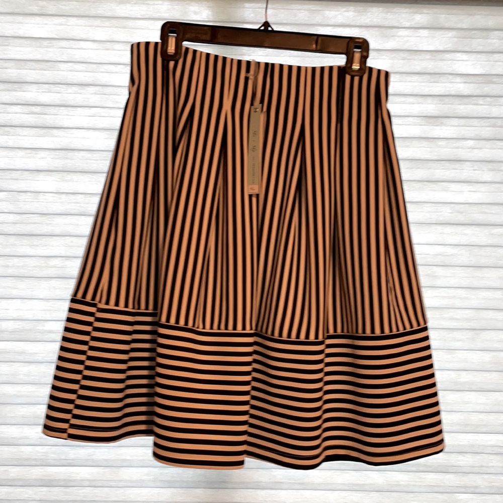 Striped shirt skirt NWT